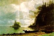 Albert Bierstadt The Island oil painting